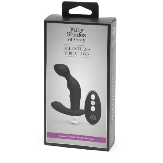 Fifty Shades of Grey Relentless Vibrations Remote Control Prostate Vibe Fifty Shades of Grey Relentless Vibrations Remote Control Prostate Vibe