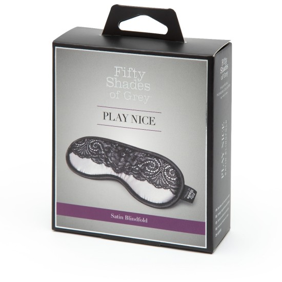 Fifty Shades of Grey Play Nice Satin & Lace Blindfold Fifty Shades of Grey Play Nice Satin & Lace Blindfold