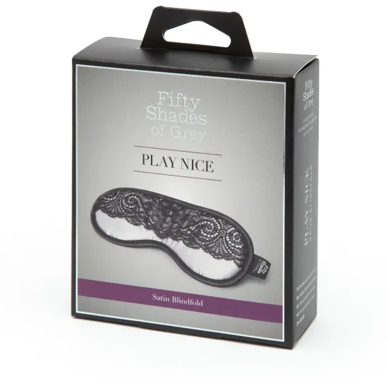 Fifty Shades of Grey Play Nice Satin & Lace Blindfold Fifty Shades of Grey Play Nice Satin & Lace Blindfold