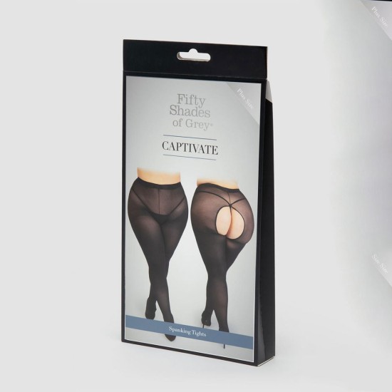 Fifty Shades of Grey Captivate Spanking Tights One Size Curve Fifty Shades of Grey Captivate Spanking Tights One Size Curve