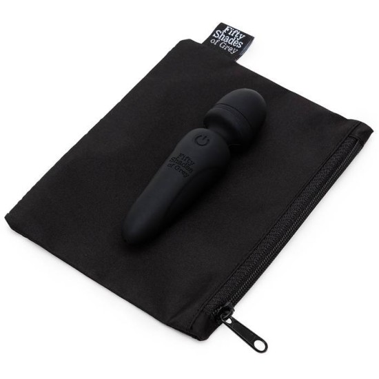 Fifty Shades of Grey Sensation Rechargeable Mini Wand Vibrator Fifty Shades of Grey Sensation Rechargeable Mini Wand Vibrator