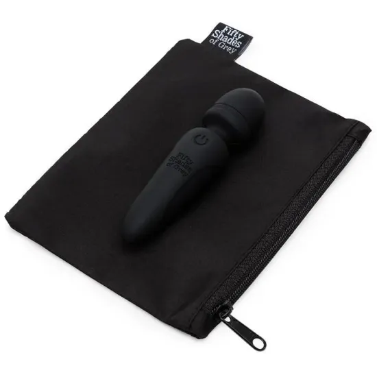 Fifty Shades of Grey Sensation Rechargeable Mini Wand Vibrator Fifty Shades of Grey Sensation Rechargeable Mini Wand Vibrator