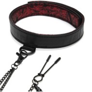 Fifty Shades of Grey Sweet Anticipation Collar Nipple Clamps Fifty Shades of Grey Sweet Anticipation Collar Nipple Clamps