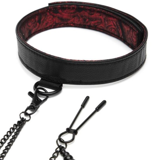 Fifty Shades of Grey Sweet Anticipation Collar Nipple Clamps Fifty Shades of Grey Sweet Anticipation Collar Nipple Clamps