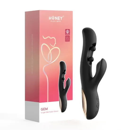 Honey Play Box – Gem – Twin Balls Rabbit Vibrator (App Controlled Pressure Sensing) Honey Play Box – Gem – Twin Balls Rabbit Vibrator (App Controlled Pressure Sensing)