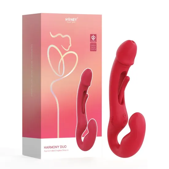 Honey Play Box - Harmony Duo - Strapless Strap-on (App Controlled) Honey Play Box - Harmony Duo - Strapless Strap-on (App Controlled)