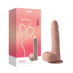 Honey Play Box – Kenzo – Big Realistic Thrusting Dildo  9.5
