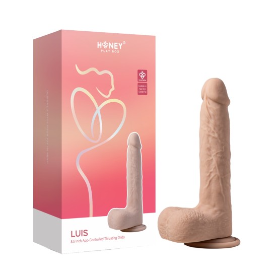 Honey Play Box – Luis – Real Thrusting Dildo with Clit Licker 8.5 Honey Play Box – Luis – Real Thrusting Dildo with Clit Licker 8.5