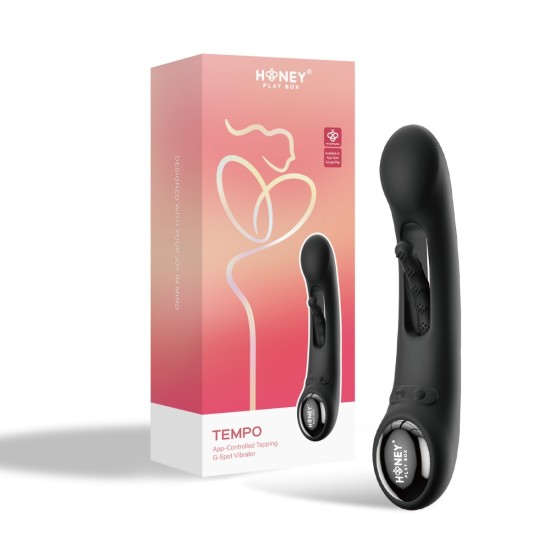 Honey Play Box – Tempo – Kinky Finger Tapping G-Spot Vibrator (App Controlled Pressure Sensing) Honey Play Box – Tempo – Kinky Finger Tapping G-Spot Vibrator (App Controlled Pressure Sensing)