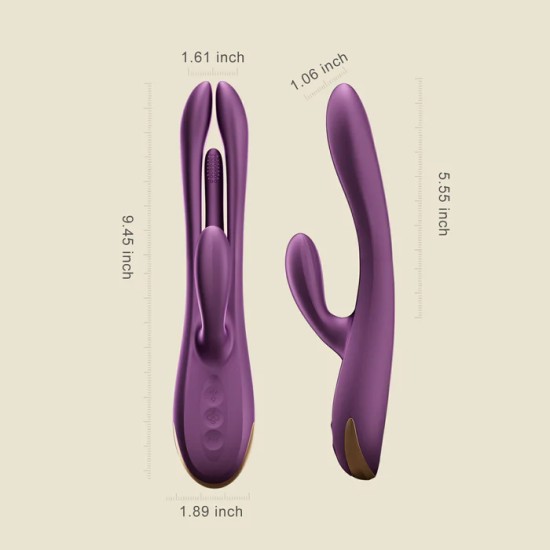 Honey Play Box - Terri - Kinky Finger Tapping Rabbit Vibrator (App Controlled) Honey Play Box - Terri - Kinky Finger Tapping Rabbit Vibrator (App Controlled)