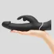 Happy Rabbit Realistic Black Happy Rabbit Realistic Black