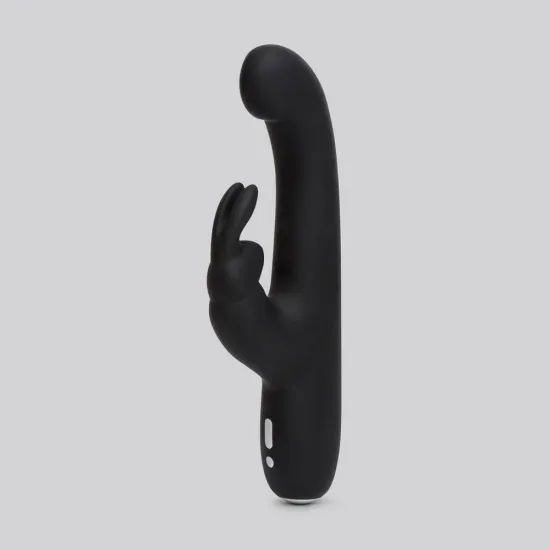Happy Rabbit Slimline G-Spot USB Rechargeable Rabbit Vibrator Black Happy Rabbit Slimline G-Spot USB Rechargeable Rabbit Vibrator Black