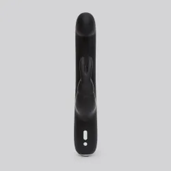 Happy Rabbit Slimline G-Spot USB Rechargeable Rabbit Vibrator Black Happy Rabbit Slimline G-Spot USB Rechargeable Rabbit Vibrator Black