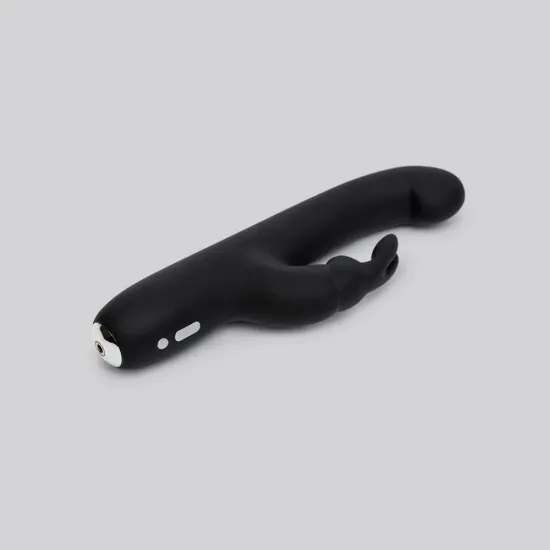 Happy Rabbit Slimline G-Spot USB Rechargeable Rabbit Vibrator Black Happy Rabbit Slimline G-Spot USB Rechargeable Rabbit Vibrator Black