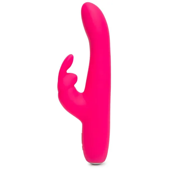 Happy Rabbit Slimline Curve USB Rechargeable Rabbit Vibrator Pink Happy Rabbit Slimline Curve USB Rechargeable Rabbit Vibrator Pink