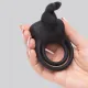 Happy Rabbit Couples Stimulating USB Rechargeable Rabbit Love Ring Black Happy Rabbit Couples Stimulating USB Rechargeable Rabbit Love Ring Black