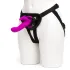 Happy Rabbit Vibrating Strap On Harness Set Purple