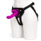 Happy Rabbit Vibrating Strap On Harness Set Purple Happy Rabbit Vibrating Strap On Harness Set Purple