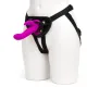 Happy Rabbit Vibrating Strap On Harness Set Purple Happy Rabbit Vibrating Strap On Harness Set Purple