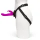 Happy Rabbit Vibrating Strap On Harness Set Purple Happy Rabbit Vibrating Strap On Harness Set Purple