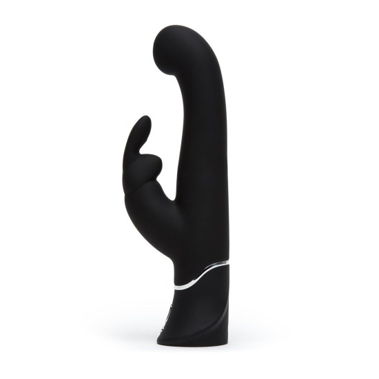 Happy Rabbit G-Spot Stroker Rabbit Vibrator Black Happy Rabbit G-Spot Stroker Rabbit Vibrator Black