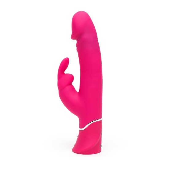 Happy Rabbit Realistic Dual Density Rabbit Vibrator Pink Happy Rabbit Realistic Dual Density Rabbit Vibrator Pink