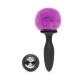 Happy Rabbit Rechargeable Vibrating Butt Plug Large - Black/Purple Happy Rabbit Rechargeable Vibrating Butt Plug Large - Black/Purple