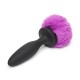 Happy Rabbit Rechargeable Vibrating Butt Plug Large - Black/Purple Happy Rabbit Rechargeable Vibrating Butt Plug Large - Black/Purple