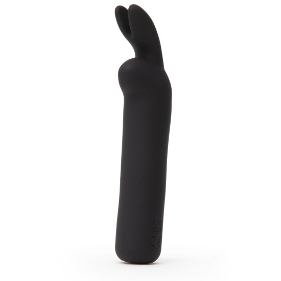 Happy Rabbit Rechargeable Vibrating Bullet - Black Happy Rabbit Rechargeable Vibrating Bullet - Black