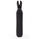 Happy Rabbit Rechargeable Vibrating Bullet - Black Happy Rabbit Rechargeable Vibrating Bullet - Black