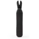 Happy Rabbit Rechargeable Vibrating Bullet - Black