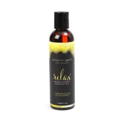 Intimate Earth Massage Oil Relaxing - Lemongrass & Coconut 120ml Intimate Earth Massage Oil Relaxing - Lemongrass & Coconut 120ml