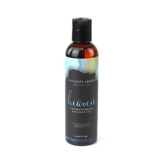 Intimate Earth Heaven Hazelnut Biscotti Massage Oil 120ml