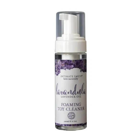 Intimate Earth Lavandula Toy Cleaner - FOAM - 200ml Intimate Earth Lavandula Toy Cleaner - FOAM - 200ml