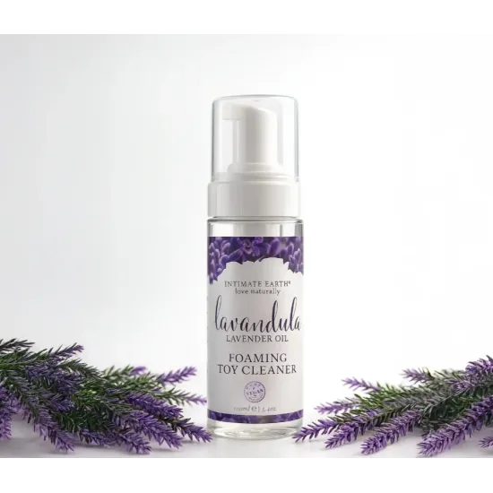 Intimate Earth Lavandula Toy Cleaner - FOAM - 200ml Intimate Earth Lavandula Toy Cleaner - FOAM - 200ml