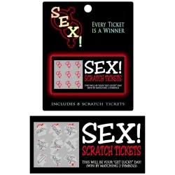 SEX! Scratch Tickets SEX! Scratch Tickets