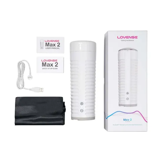 LOVENSE - Max 2 (with Neutral-Shaped Sleeve) LOVENSE - Max 2 (with Neutral-Shaped Sleeve)