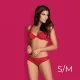 Obsessive - Rougebelle 2 pcs set S/M - Red Obsessive - Rougebelle 2 pcs set S/M - Red