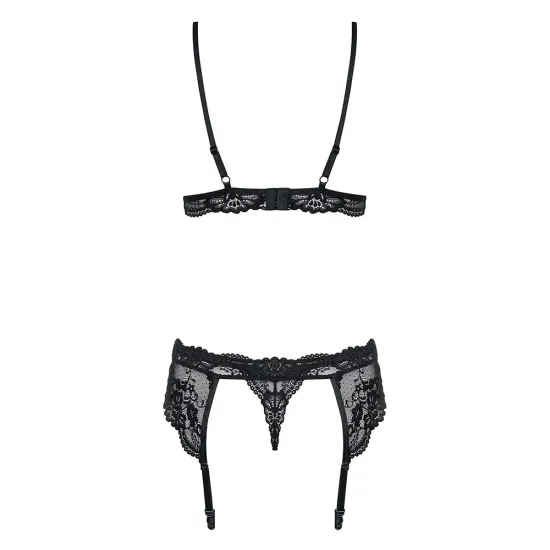 Obsessive - 810-SEG-1 3 pcs set L/XL - Black