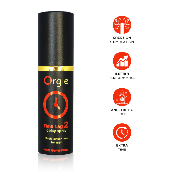 Orgie Time Lag 2 Delay Spray - Next Generation Orgie Time Lag 2 Delay Spray - Next Generation