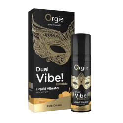 Orgie Dual Vibe - Kissable Liquid Vibrator - Pina Colada