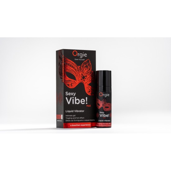 Orgie Sexy Vibe! Hot Liquid Vibrator Orgie Sexy Vibe! Hot Liquid Vibrator