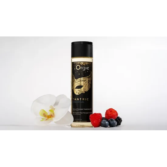 Orgie Tantric Sensual Massage Oil - Love Ritual - Fruity Floral Scent
