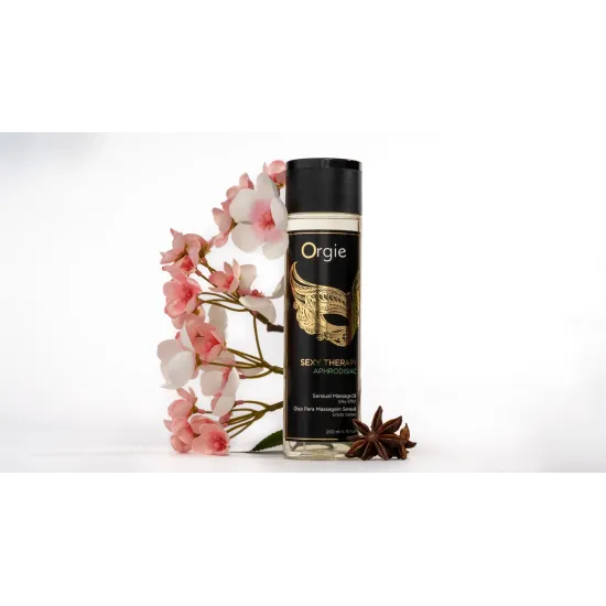 Orgie Sexy Therapy Sensual Massage Oil - Aphrodisiac - Oriental Floral Scent