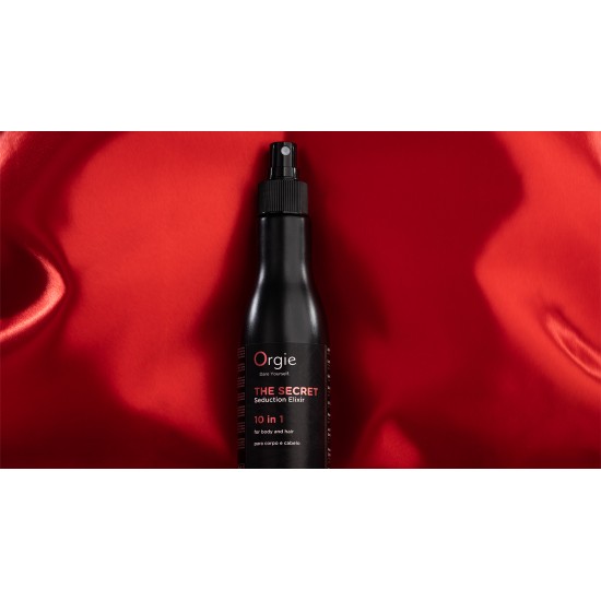 Orgie The Secret Seduction Elixir 10 In 1 - Body and Hair Moisturiser with Pheromones Orgie The Secret Seduction Elixir 10 In 1 - Body and Hair Moisturiser with Pheromones