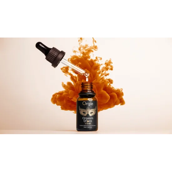 Orgie Orgasm Drops - Vibe! - Tingling Clitoral Arousal Serum Orgie Orgasm Drops - Vibe! - Tingling Clitoral Arousal Serum