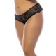 Oh La La Cheri - Goodnight Kiss Panty - 1X/2X - Black Oh La La Cheri - Goodnight Kiss Panty - 1X/2X - Black