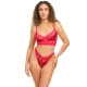 Oh La La Cheri - Ivanna 2 Pc Set - S/M - Red