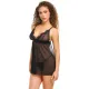 Oh La La Cheri - Astra Babydoll - L/XL - Black