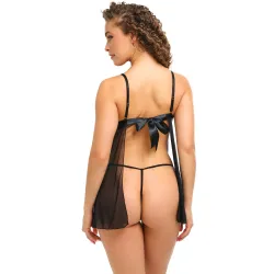 Oh La La Cheri - Astra Babydoll - L/XL - Black Oh La La Cheri - Astra Babydoll - L/XL - Black